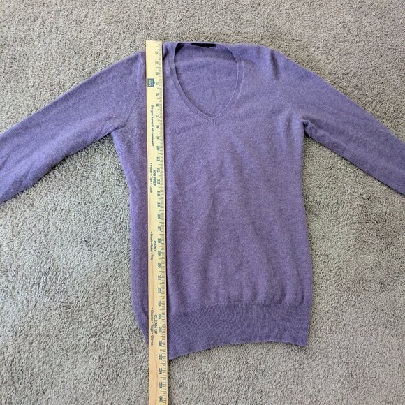 Marks & Spencer Pure Cashmere Purple Sweater - Picture 2 of 10